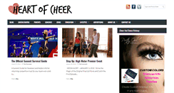 Desktop Screenshot of heartofcheer.com